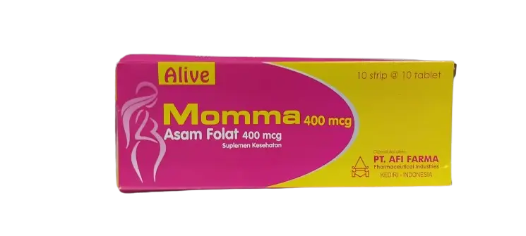 ALIVE MOMMA ASAM FOLAT 400 MCG AFI