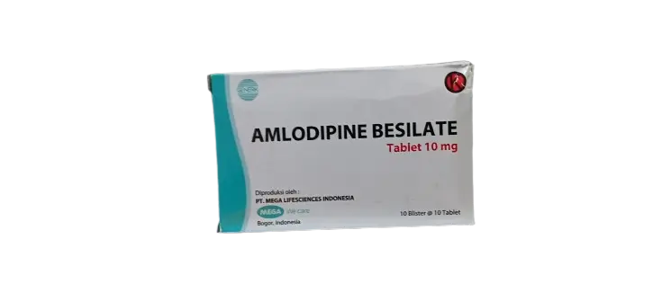 AMLODIPINE 10 MG Box/100 Tablet (MEGA)