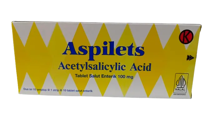 ASPILETS CHEWABLE TAB 100 MG (Box/100 Tab)