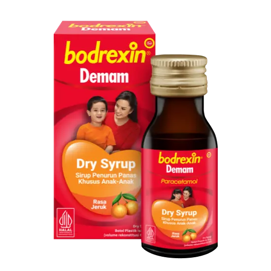 BODREXIN DEMAM FORTE SYRUP 60 ML