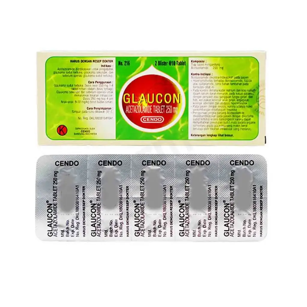 CENDO GLAUCON (Box/20 Tablet)