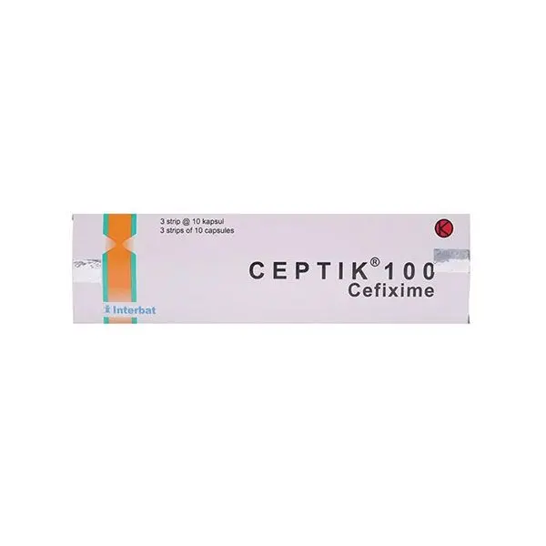 CEPTIK 100 MG (Box/30 Caplet)