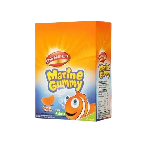 CEREBROFORT MARINE GUMMY JERUK (Box/10 Sachet)