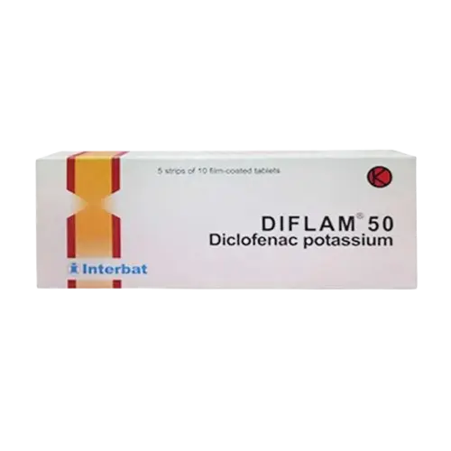 DIFLAM 50 MG (Box/5 Strip @10 Tab)