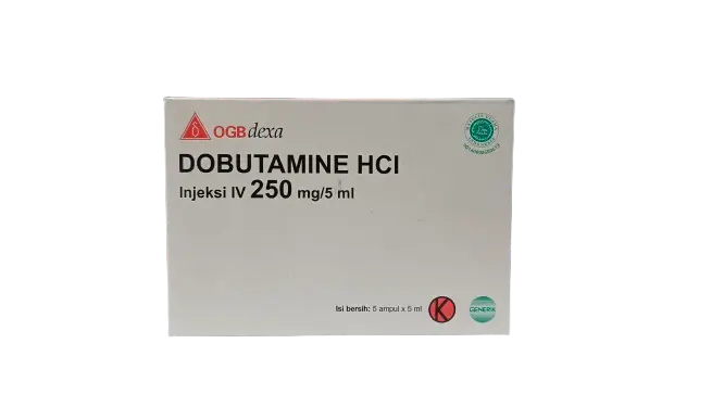 DOBUTAMINE INJ 250 mg /5 ml Box / 5 amp (DEXA)
