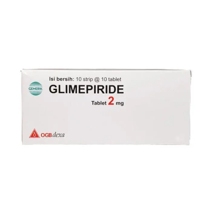 GLIMEPIRIDE 2 MG BOX 100 Tablet (DEXA)