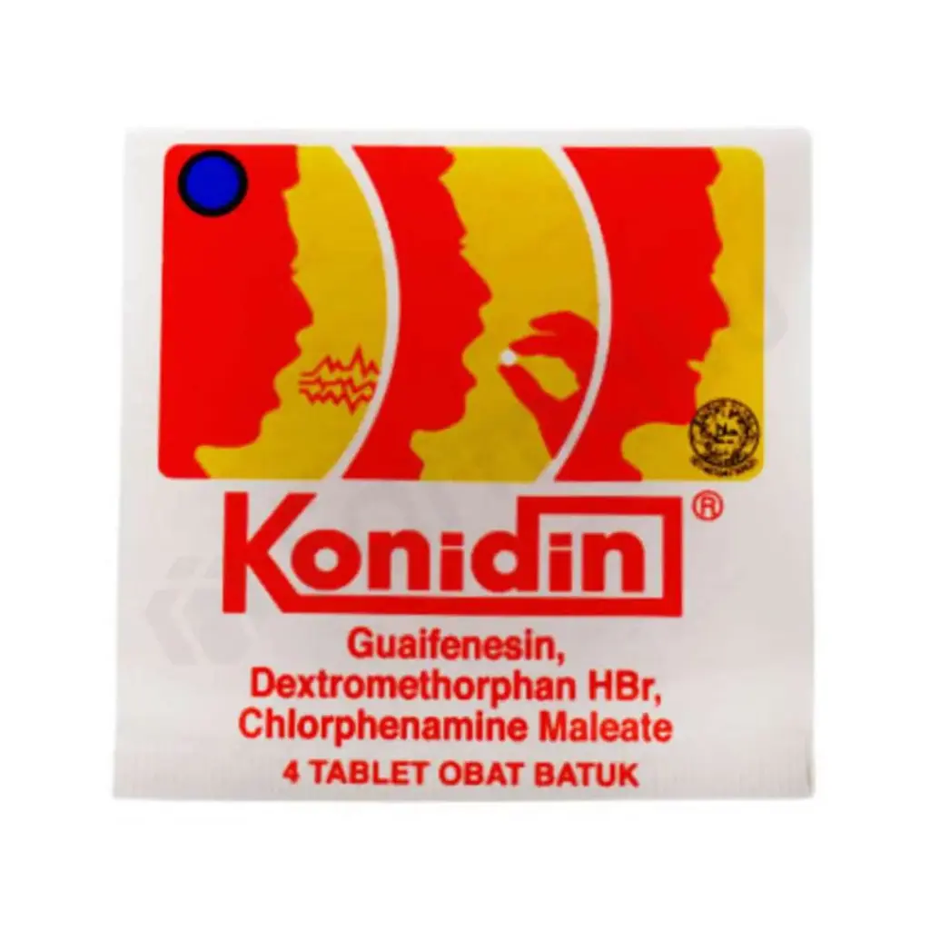KONIDIN (Box/50 Strip X 4 Tablet)
