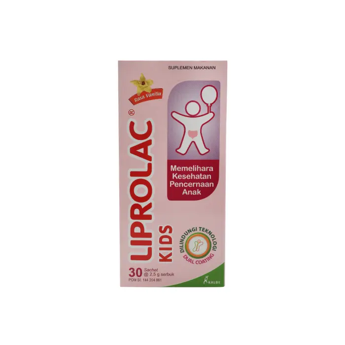 LIPROLAC KIDS RASA VANILLA (Box/30 Sachet)
