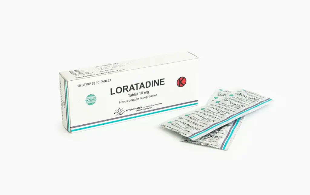LORATADINE 10 MG Box/100 Tablet (NOVA)