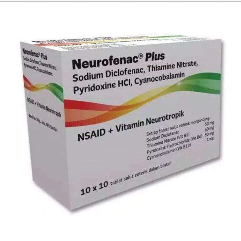 NEUROFENAC PLUS (Box/100 Tab)