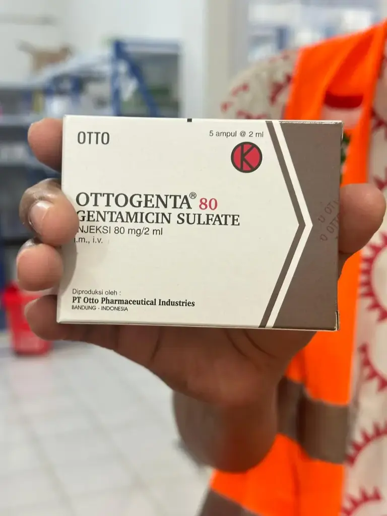 OTTOGENTA INJ. 80 MG Box/5 Amp