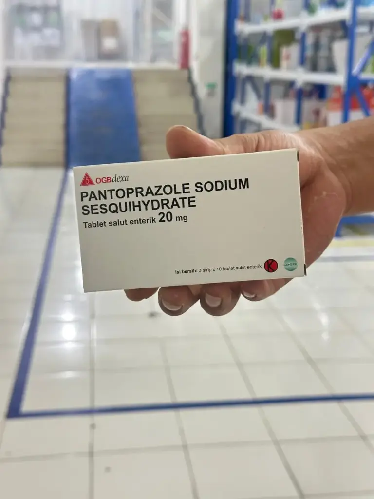 PANTOPRAZOLE 20 MG (OGB Dexa - Box/30 tab)