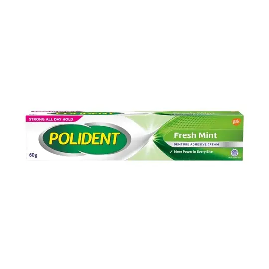 POLIDENT ADHESIVE FRESH MINT 60 G