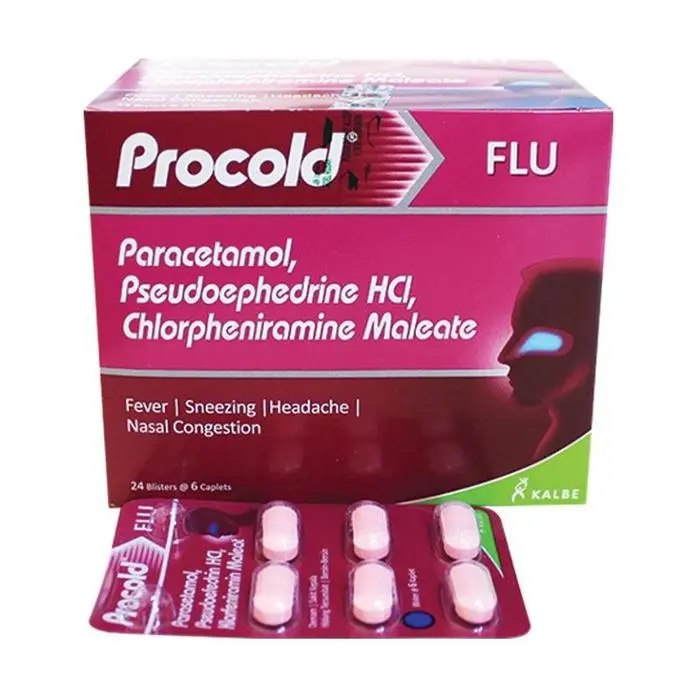 PROCOLD FLU PE (Box/24 Blister)