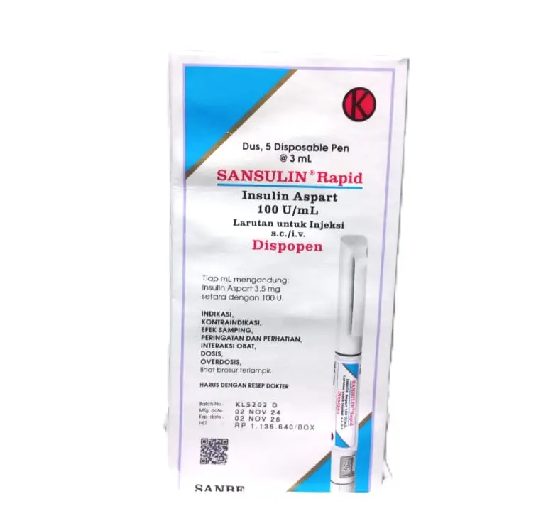 SANSULIN RAPID DISPOPEN (Box/5 Dispo)