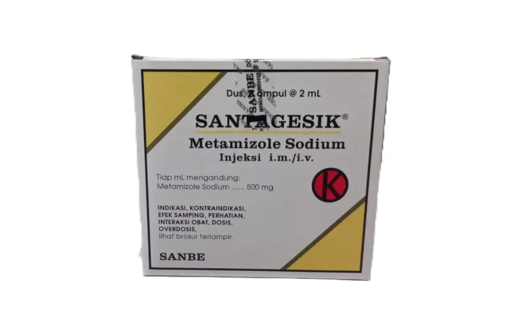 SANTAGESIK INJEKSI (Box/5 Ampul)