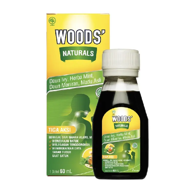 WOODS NATURALS SYR 60 ML