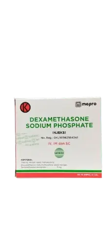 DEXAMETHASONE INJ MEPRO 5 MG BOX 10 AMP (MEPRO)