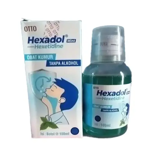 HEXADOL MINT SOLUTION 100 ML