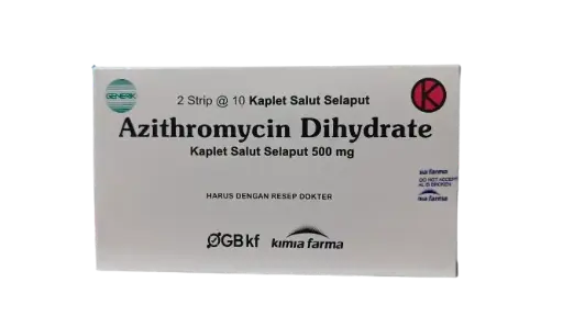 AZITROMYCIN 500 MG 20S