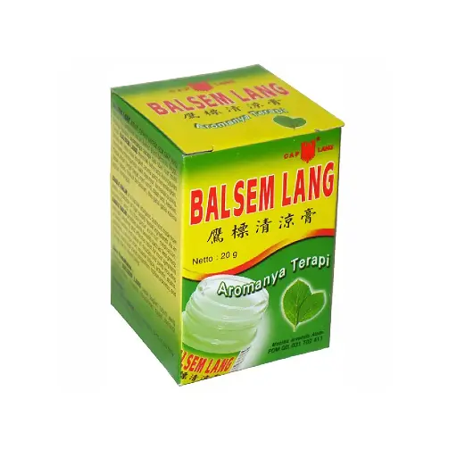 BALSEM AROMA THERAPY LANG 10 GR (Box/12 Pot)