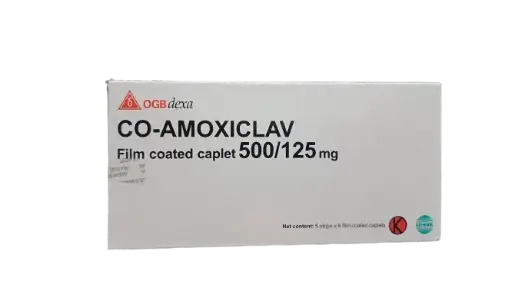 CO-AMOXYCLAV 500/125 MG Box/30 Tab (DEXA)