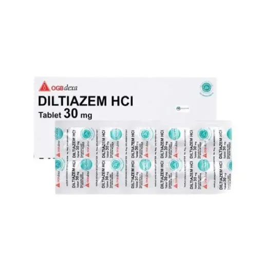 DILTIAZEM 30 MG Box / 100 Tablet ( DEXA)