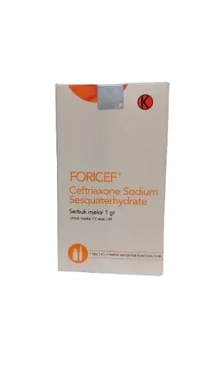 FORICEF INJEKSI 1 BOX @1 VIAL (PROMED)