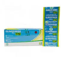 GLIMEPIRIDE 2 MG Box/100 Tablet (HEXPHARM)