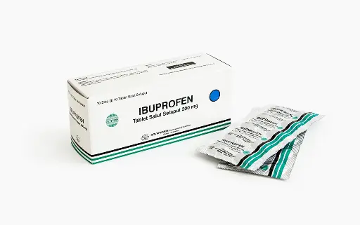 IBUPROFEN 200 MG Box/100 Tablet (NOVA)
