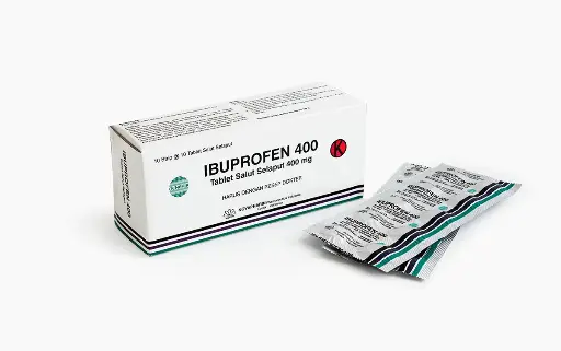 IBUPROFEN 400 MG Box/100 Tablet (NOVA)