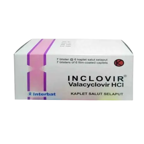 INCLOVIR CAPLET (BOX/7 STRIP @6 CAPLET)
