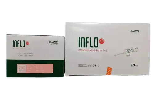 INFLO IV CATHETER ONEMED 20 G