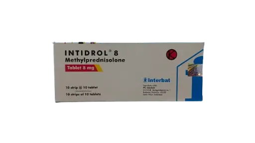 INTIDROL 8 MG (Box/100 Tablet)