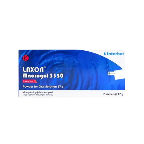 LAXON MACROGOL 3350 (Box/7sachet)