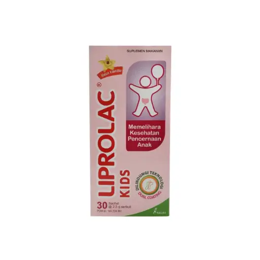 LIPROLAC KIDS RASA VANILLA (Box/30 Sachet)