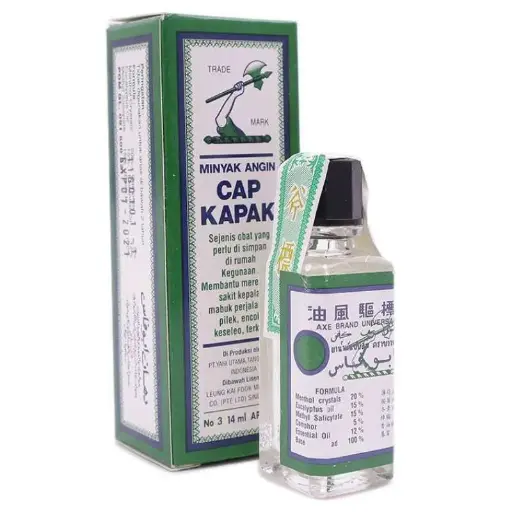 MINYAK ANGIN KAPAK 14 ML (Box/12 Botol)