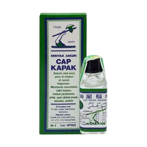 MINYAK ANGIN KAPAK 5 ML (Box/12 Botol)