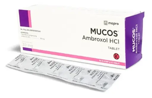 MUCOS 30MG TAB 100S