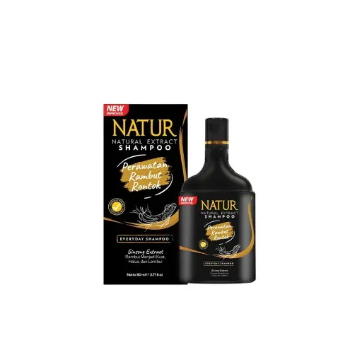 NATUR SHAMPOO GINSENG EXTRACT 80 ML