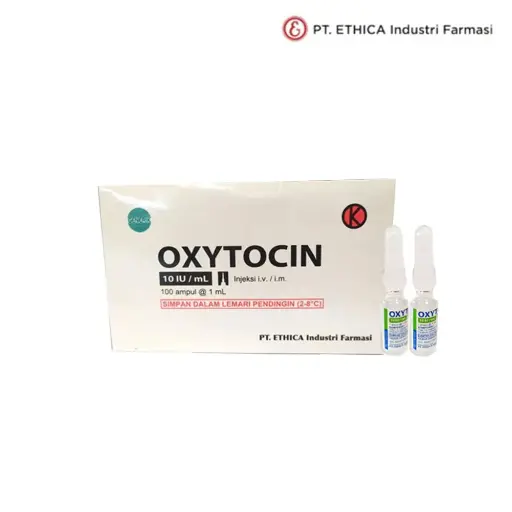 OXYTOCIN INJEKSI ETHICA (Box/100 Amp)