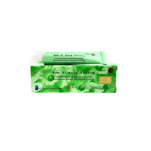 PI KANG SHUANG  KRIM HIJAU 5 GR (Box/30 Tube)