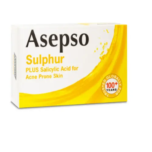 SABUN ASEPSO SULPHUR 80 GR