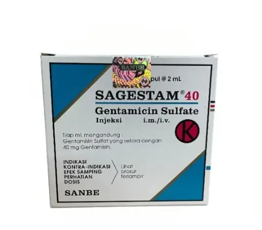 SAGESTAM INJEKSI (Box/5 Ampul)
