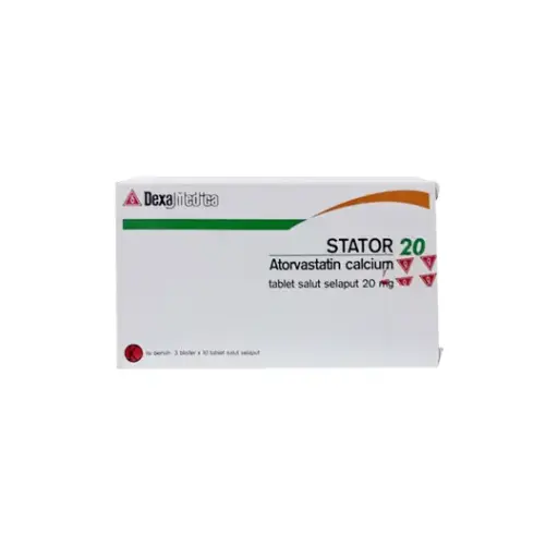 STATOR 20 MG (Box/30 Tablet)