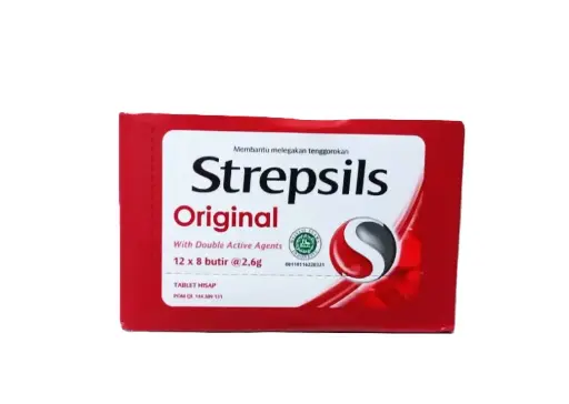STREPSIL ORIGINAL (Box/12 Sachet X 8s)