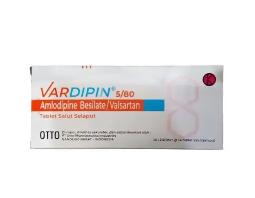 VARDIPIN 5/80 MG (Box/28 Tablet)