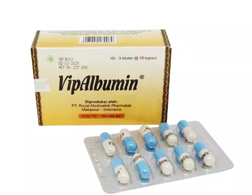 VIPALBUMIN 500 MG BOX/30 TAB