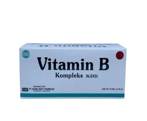 VITAMIN B COMP INJEKSI  20 ML Box/10 Vial (GLOBAL)